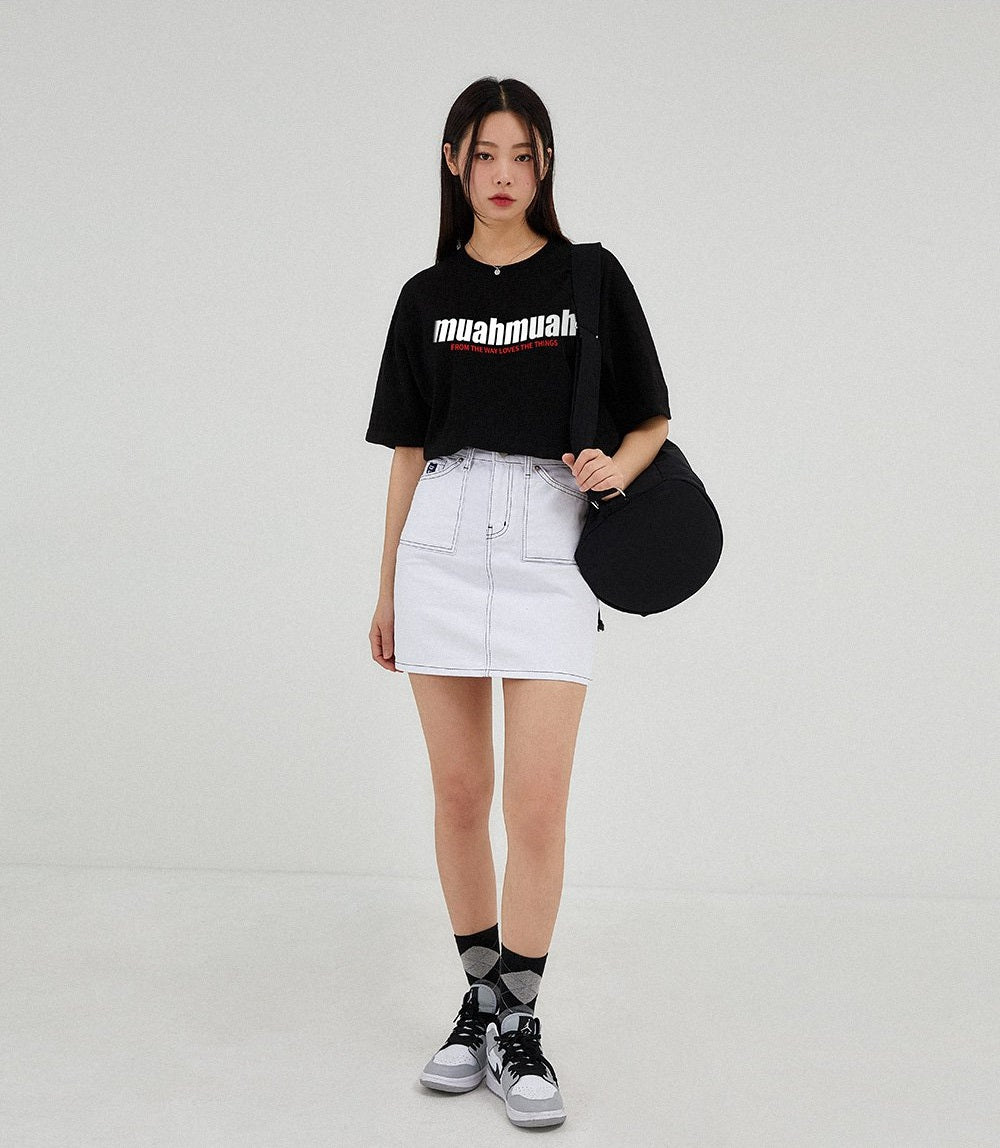 現貨.MUAHMUAH TEE - MUT19028