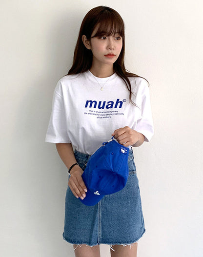 現貨．MUAHMUAH TEE - MUT20048