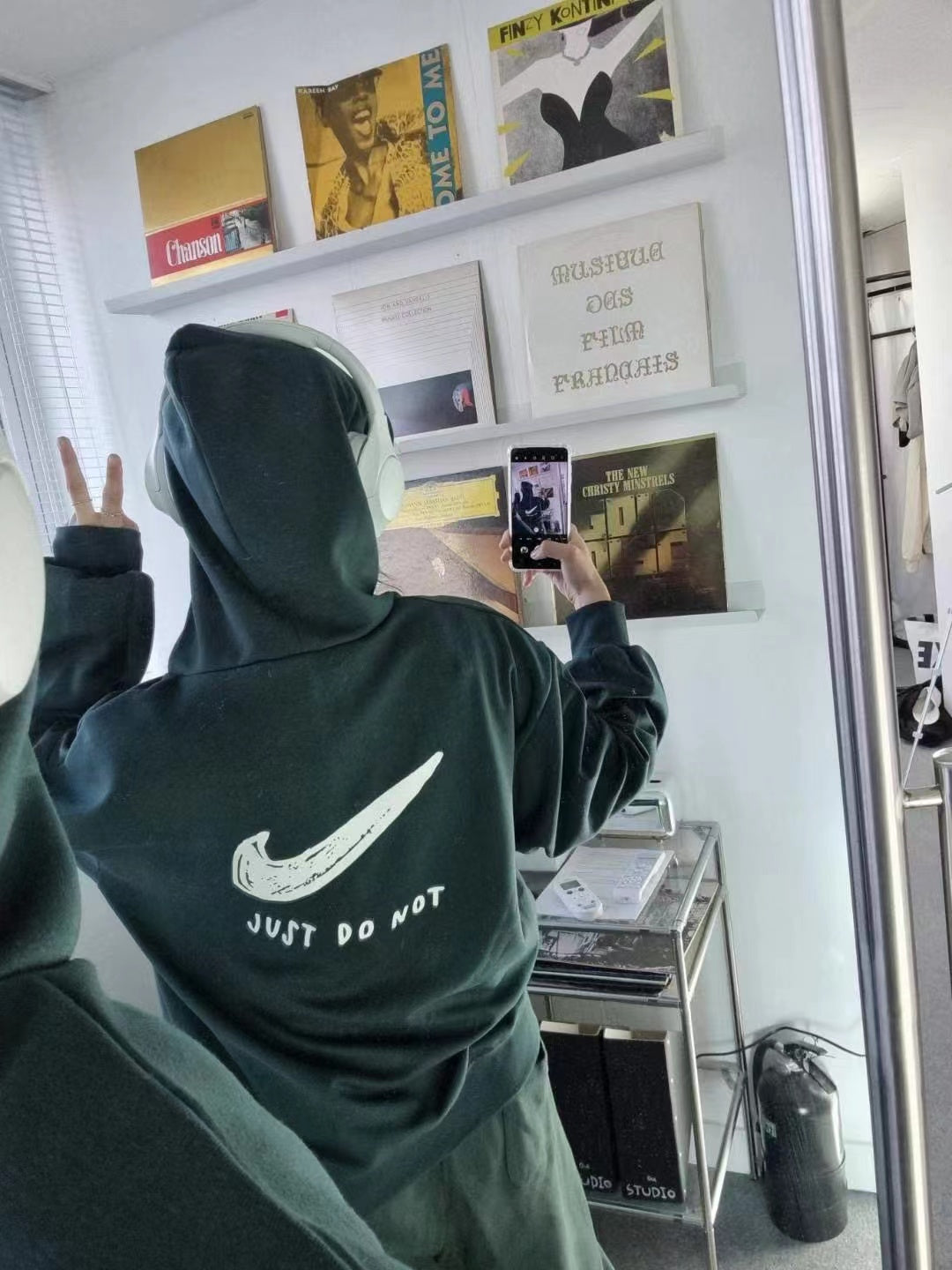 KR JUST DO NOT Hoodie (unisex)