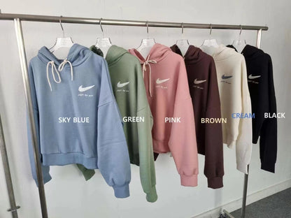 KR JUST DO NOT Crop Hoodie (girl's size)