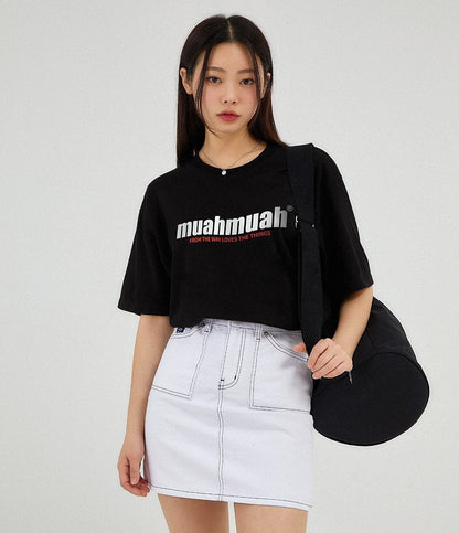 現貨．MUAHMUAH TEE - MUT19028