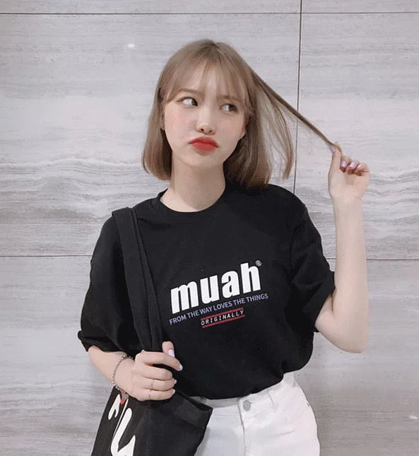 現貨．MUAHMUAH TEE - MUT19057