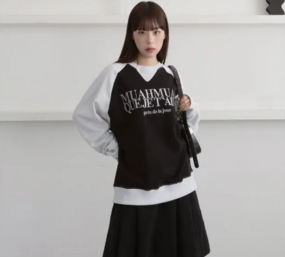 現貨．MUAHMUAH SWEATER - MUT23028