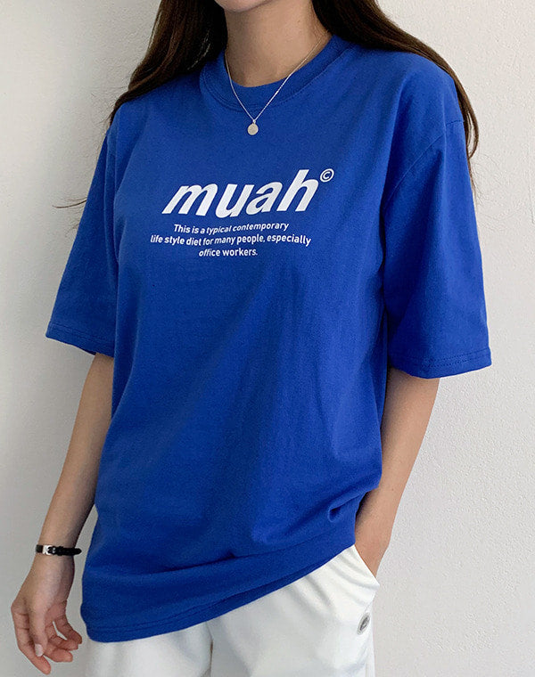 現貨．MUAHMUAH TEE - MUT20048