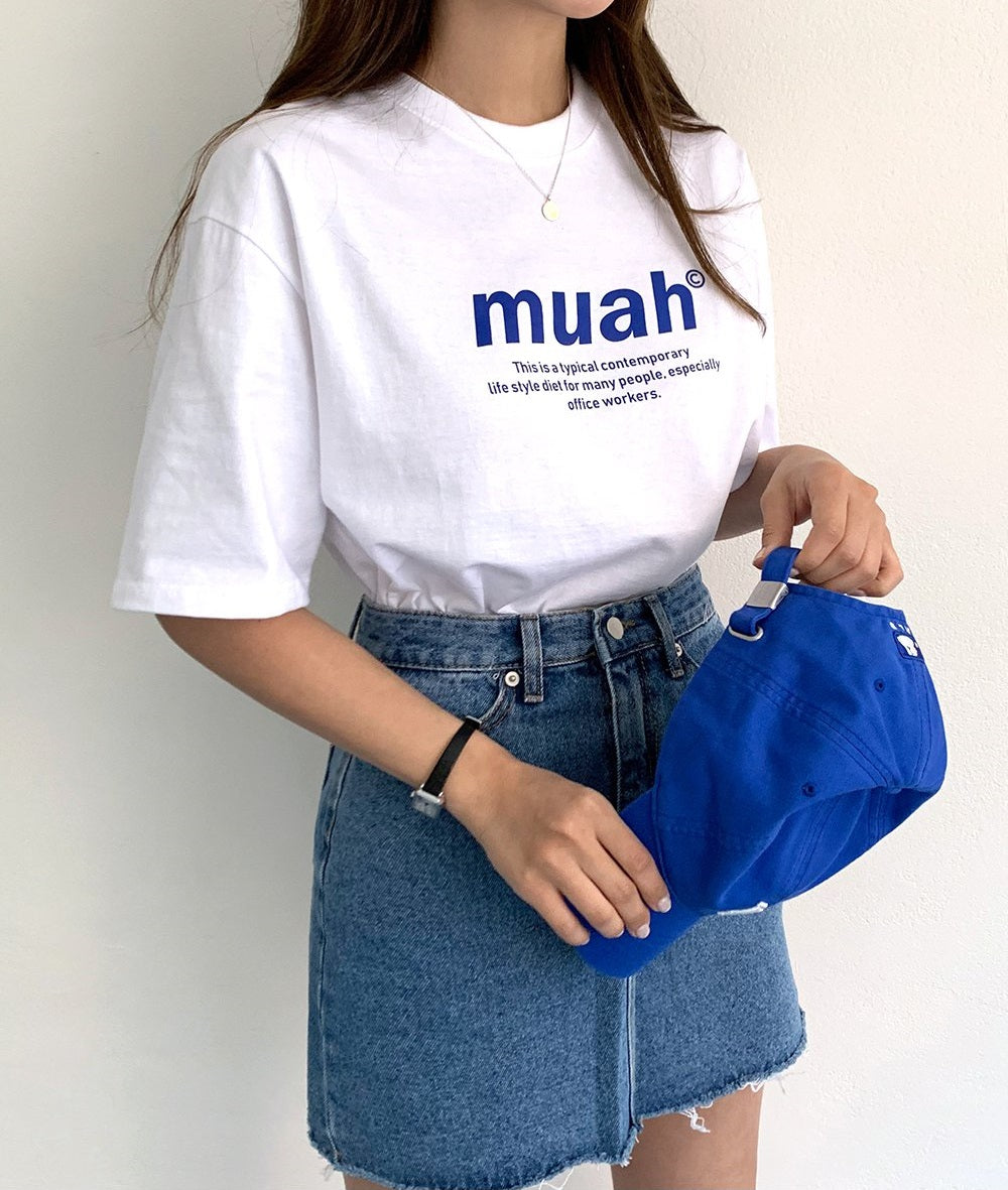 現貨．MUAHMUAH TEE - MUT20048